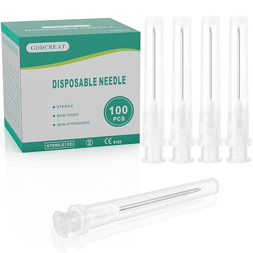 16 Gauge 1.5 Inch Needle Sterile Disposable 16G Needles for Lab ...