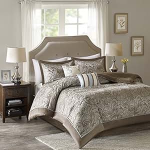 Amazon.com: Comfort Spaces Queen Comforter Set - 5-Piece