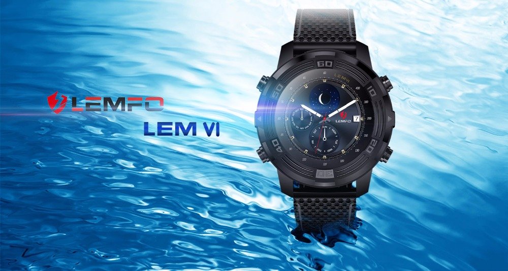 Desconocido Lemfo LEM6 Resistente al Agua IP67 Smart Watch Reloj ...