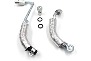 ZHUPOUB Replace 55567067 55568031, Turbocharger Cooling Feed Line Pipe and Coolant Return Hose Line, Compatible with Chevy Cruze, Buick Encore