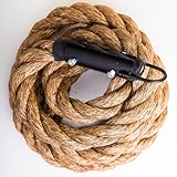 Manila Gym Battle Strength Fitness Training Crossfit Workout Climbing Rope (1.5in X 10ft)