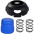 Eyoloty KLS 124-03 Trimmer Replacement Cover Cap Compatible with Kobalt 24-Volt max KST 2224B-03 KST 2024A-03 KST 4024A-03 KST 1124B-03 String Trimmer,with Replacement Part Bump Knob & Spring (4Pcs)
