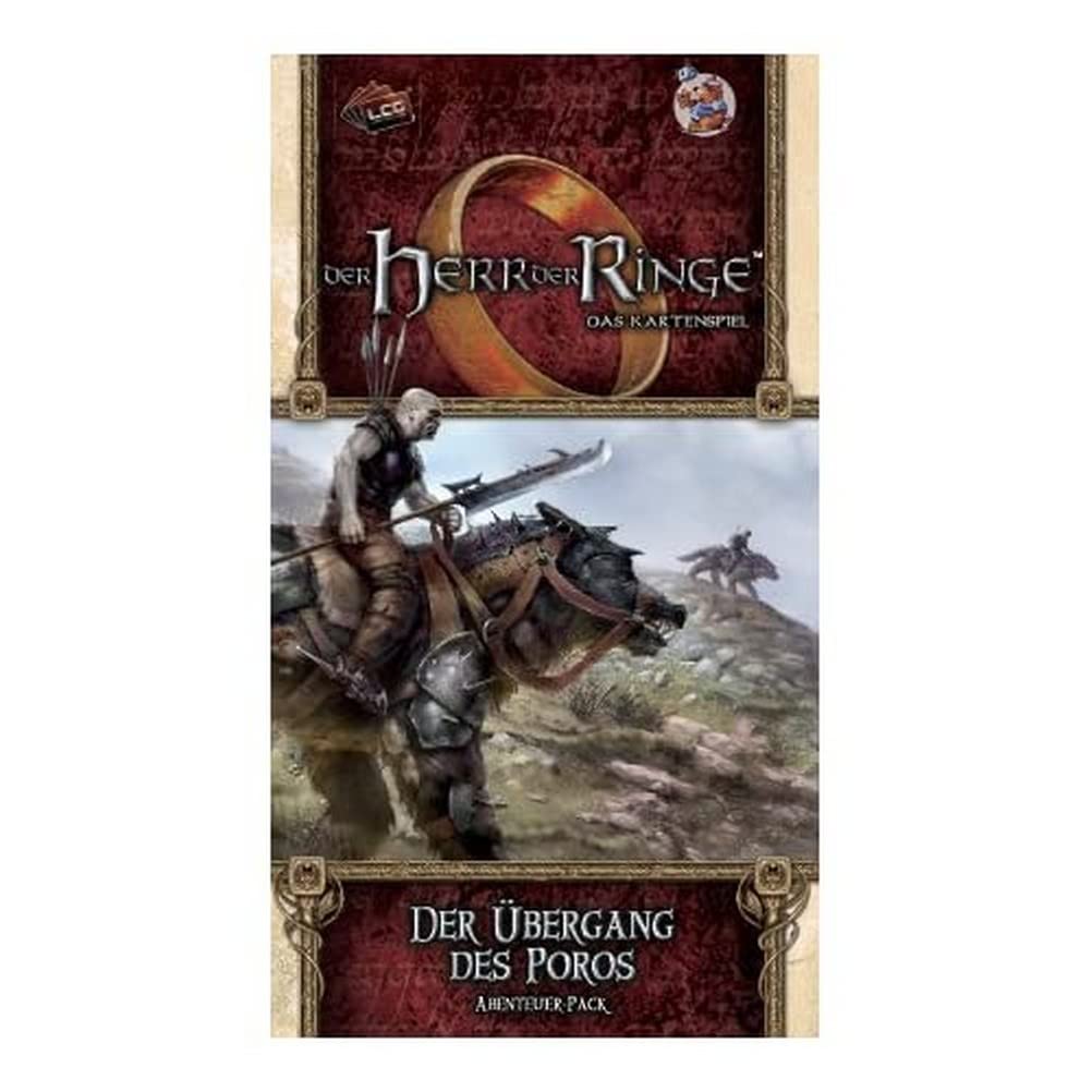 Fantasy Flight Games Asmodee The Lord of the Rings: LCG - The Transition of Poros | Expansion | Card Game | Deck Building | 2 Players | From 14+ Years | 30+ Minutes | German