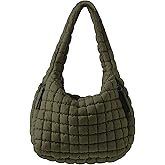 Yecaigna Puffer Tote Bag, Quilted Tote Bag Crossbody Bags for Travel, Gym, Work