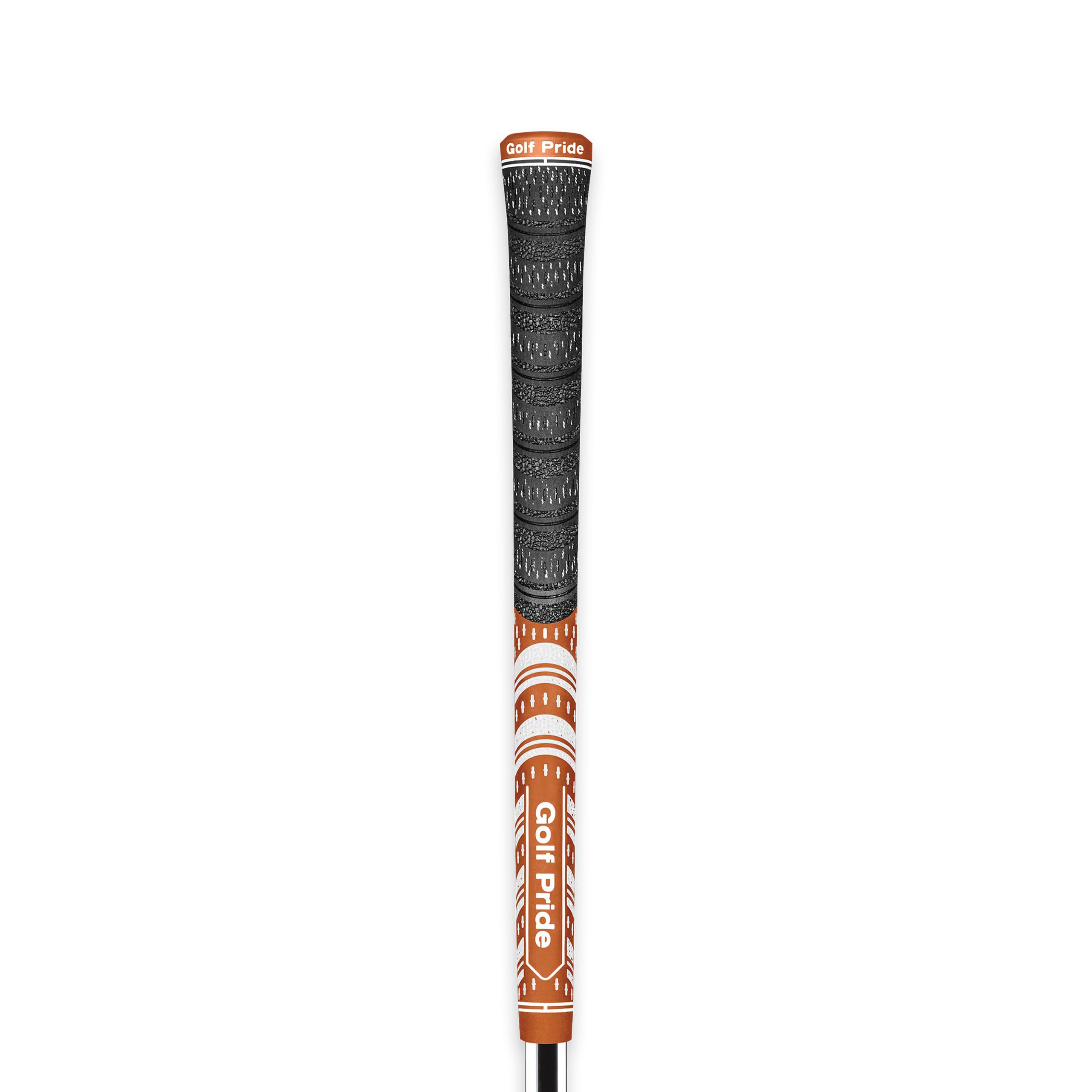 Golf Pride MCC Multi Compound Teams Golf Grip (Dark Orange/White)