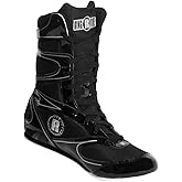 Ringside Diablo Boxing Shoes, Synthetic Leather Shoes for Men and Women, Lightweight, Low-Top Ankle Shoes for Boxing, Wrestling, Workout, Training, and Competition, Available in Different Sizes (2-13)
