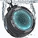 Shower Speaker, Mindkoo IPX7 Waterproof Portable Bluetooth Wireless Speaker with 4 LED Light Modes, Built in Mic, Super Bass and HD Sound for Bathroom, Bike, Beach, Pool, Home and Outdoor