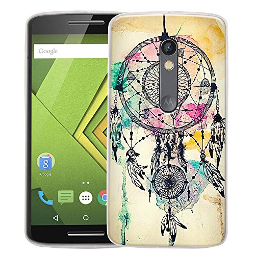 Droid maxx 2 case, harryshell(tm) dream catcher tpu gel flexible …