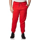 WT02 Mens Active Basic Fleece Joggers, Relaxed and Comfortable Sweatpants