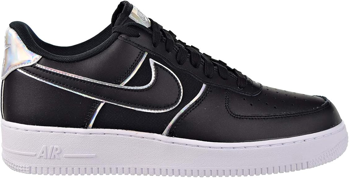 Amazon.com | Nike Men's Air Force 1 '07 Lv8 4 Black/Black-Black AT6147-001 (Size: 13) | Basketball