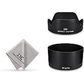 (1+1) Lens Hood for Canon R50 R100 Dual Lens Kit (RF-S 18-45mm F4.5-6.3 is STM and RF-S 55-210mm F5-7.1 is STM) Replaces ET-6