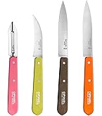 Amazon.com: Opinel No. 112 Paring Knives Box Set, 4 Piece Paring