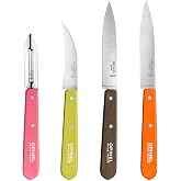 OPINEL Les Essentiels 4 Piece Small Kitchen Knife Set (50s)