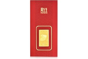 CHOW SANG SANG Chinese Zodiac Gifting 999 24K Solid Gold Rabbit Ingot for Women and Men 90861D