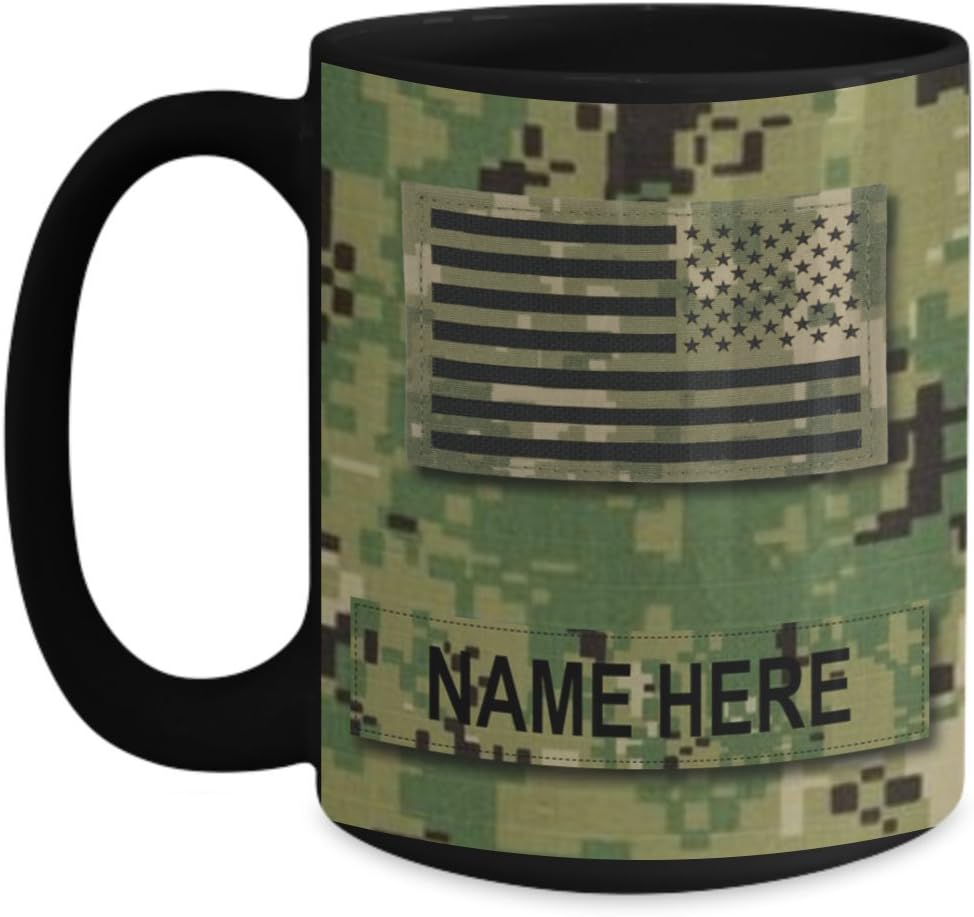 Personalized Navy Coffee Mug US NAVY Petty Officer 3rd