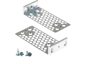 CablesAndKits Rack Adapter, Converts 23" Rack to 19" Spacing, for Computers, Servers or Network Equipment (Rack Mount Kit)