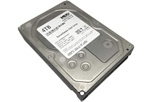 MaxDigitalData 4TB 64MB Cache 7200PM SATA 6.0Gb/s 3.5in Internal Surveillance CCTV DVR Hard Drive (MD4000GSA6472DVR) - w/ 2 Year Warranty, Mechanical Hard Disk