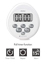 dretec Digital Timer Water Proof Shower Timer
