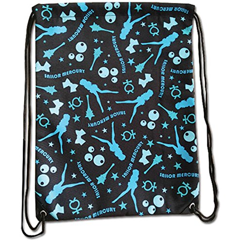 Sailor Moon Sailor Mercury Anime Drawstring Backpack