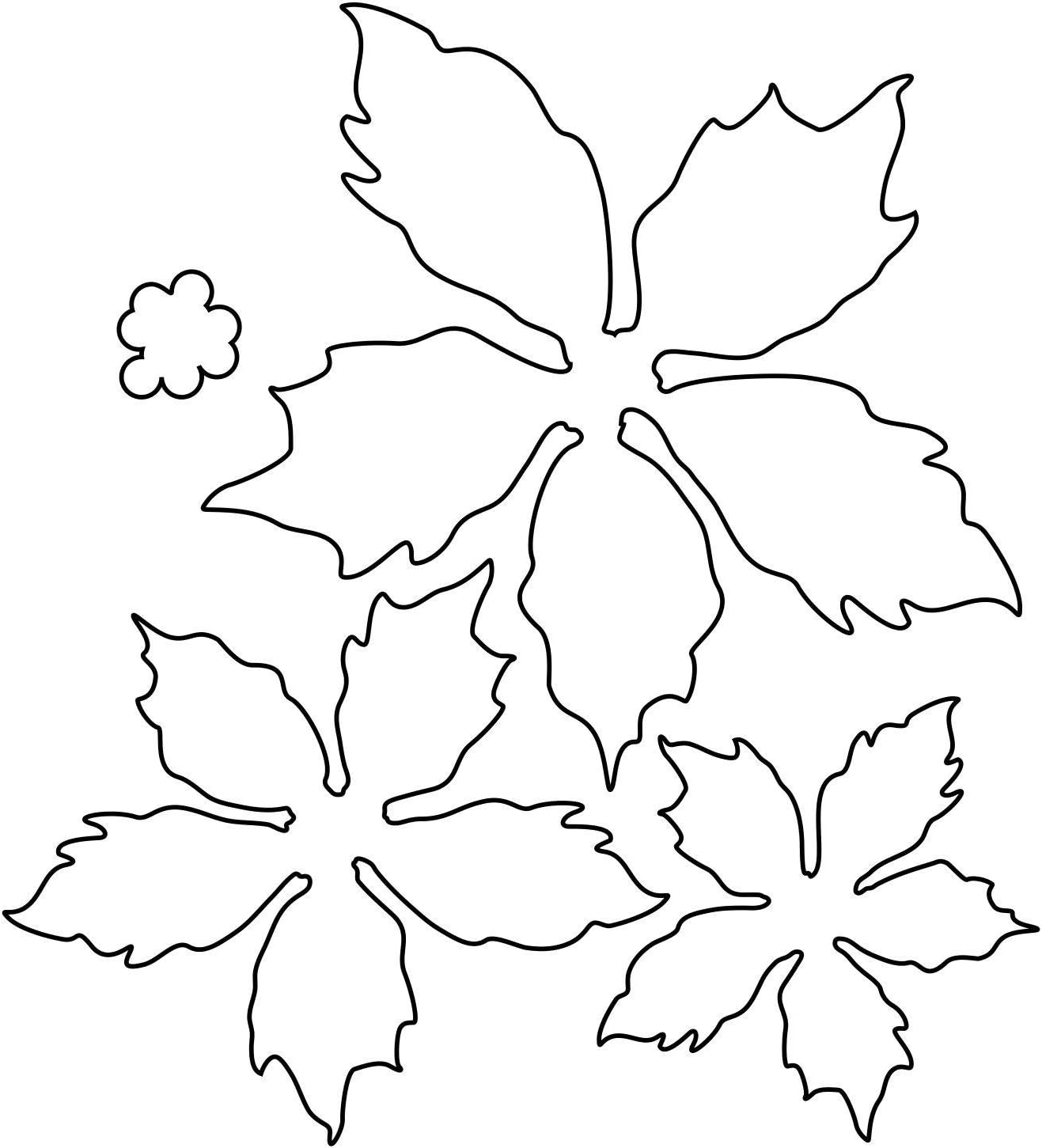 Gomma Crepla Cartamodello Stella Di Natale.Sizzix Fustella Bigz Poinsezia Strappata Acciaio Inossidabile Bianco Stella Di Natale Stracciata Amazon It Casa E Cucina