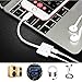 G.ChargeTee iPhone 7 Adapter 3.5 mm Headphone Audio Charge Lightning Adapter for iPhone X, iPhone 8 Plus, iPhone 7 Plus-White