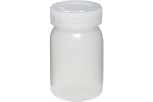 SP SCIENCEWARE SP Bel-Art Wide-Mouth ¹/₂ L (1 pt) Polypropylene Mason Jars (Pack of 6) (F10913-0000)