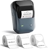 NIIMBOT B1 Label Maker 2 Inch Bluetooth Thermal Printer with 3 Rolls Labels