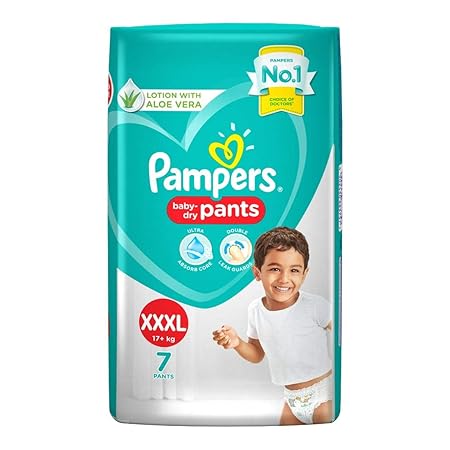 Pampers New Diaper Pants, XXXL, 7 Count