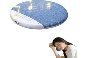 Bone Conductions Under Pillow Sleep Speaker, Ultra-Thin Wireless Bluetooth 5.4 Mini Pillow Speaker Sleep Aid with White Noise