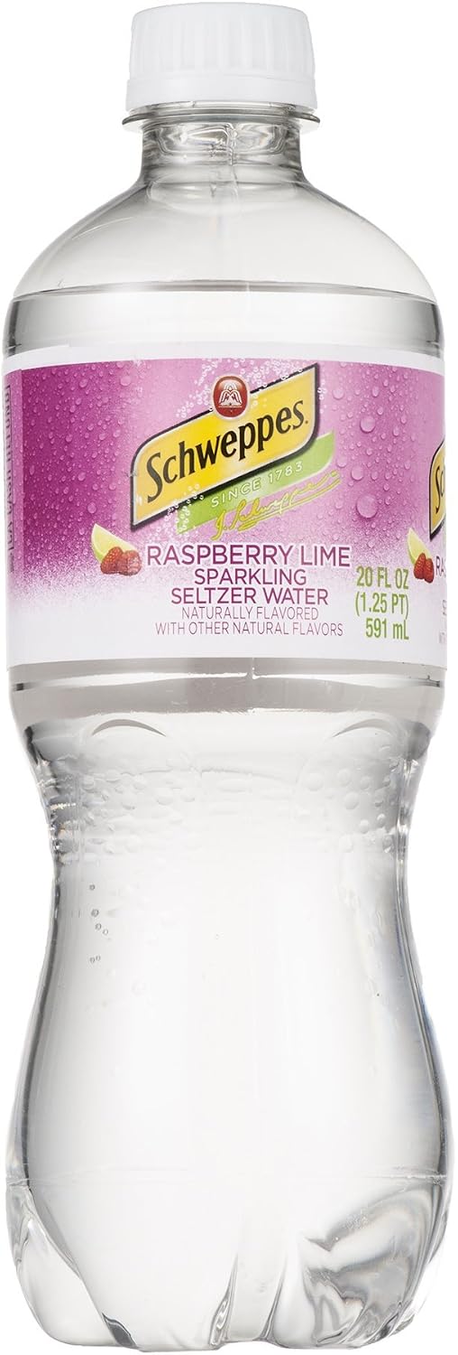 Schweppes sparkling seltzer Water Raspberry Lime (078000022308)