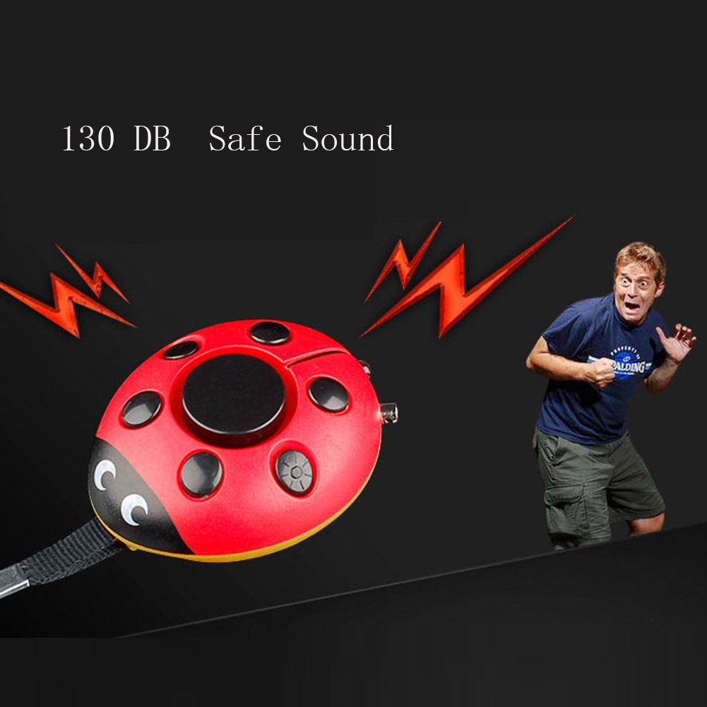 Emergency Personal Alarm Keychain Self Defense for Elderly Kids Women Adventurer Night Workers Pack of 3