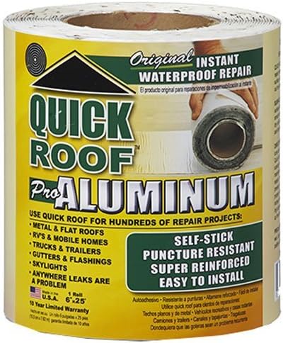 Cofair Products QR625 6 X 25' Aluminium Quick Roof Tape by Cofair