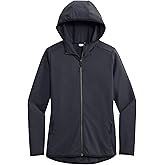 SPORT-TEK Women's Circuit Hooded Full Zip Graphite