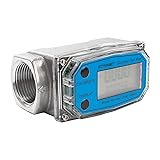 UCYHINMEY 2 inch Digital Turbine Flow Meter, LCD