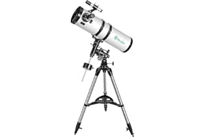 150EQ Telescope, 750mm Telescopes for Adults Astronomy with German Technology Equatorial, Fully- Coated Glass Optics Professi