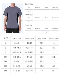 VAYAGER Men's Swim Shirts Rash Guard UPF 50+ Quick