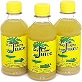 Manhattan Key Lime Juice, 8 fl oz Bottles, Pack of 3 Item | Three 8 fl oz Bottles, 100% Key Lime Juice, For Baking, Cocktails, Cooking And Beverages