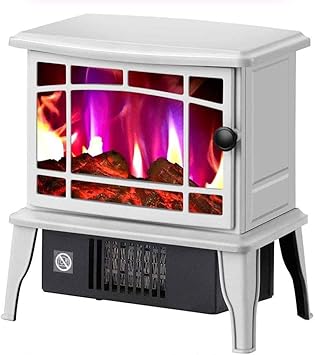 DFJU Calentador de Estufa eléctrico con Sistema de Calentamiento rápido