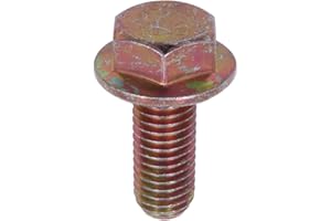 U-TURN FASTENERS, INC. U-Turn Fasteners Flange Bolt - M10-1.50 x 25 mm Flange Bolts Flanged Hex Screws, DIN 6921, Non Serrated Strong & Reliable Zinc Made Frame Bolts Ensures Durability | (Pack of 10)