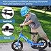 BIKFUN Balance Bike for Kids, No Pedal Traning Children Cycles with Adjustable Handlebar and Seat, Toddler Walking Bicycle with Bell and Brake