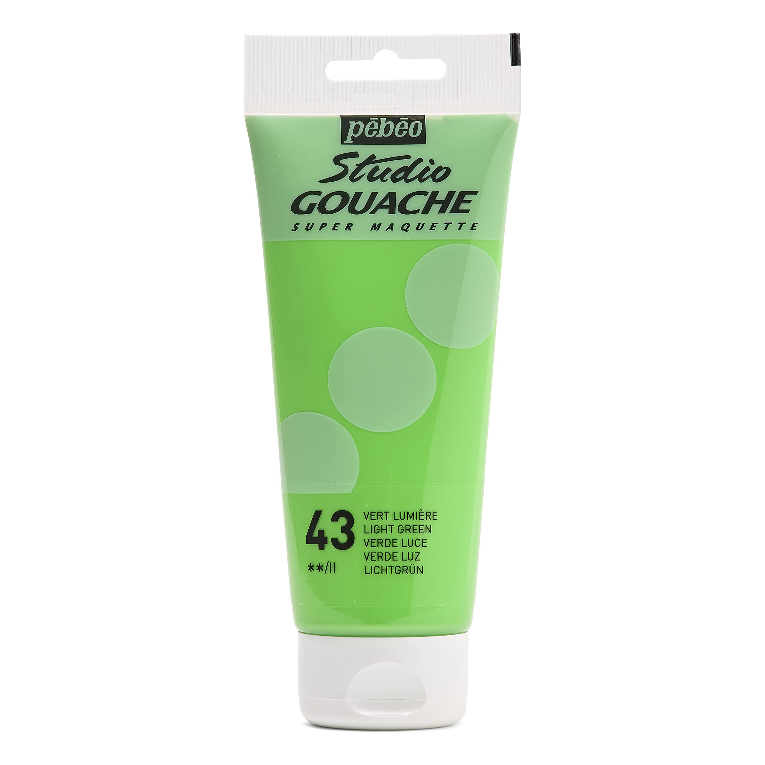PEBEO 290043 100 ml Studio Gouache, Light Green — image 1