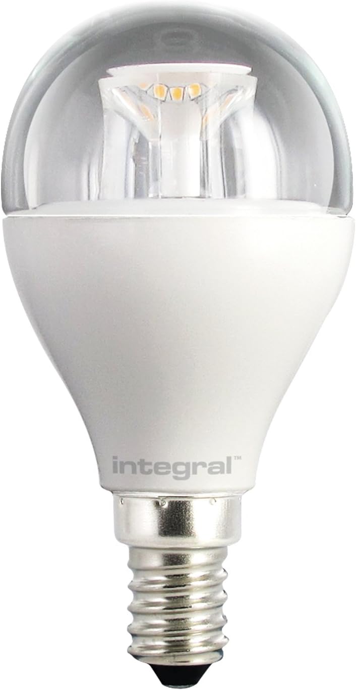 Integral LED Dimmable Clear Mini Globe Bulb (E14 Small Screw 6.5 W LED