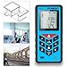 Laser Distance Measurer, Foneso 328ft Digital Handheld Rangefinder with Mute Function Range Finder, Pythagorean Mode, Area& Volume Calculation