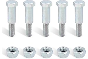 Minho Motorcycle Handlebar Lever Pivot Bolt in Low Carbon Steel Material,M10 Hex Head,M6 Threading,Overall Lenght 30mm,for 25mm Handlebar Master Cylinders