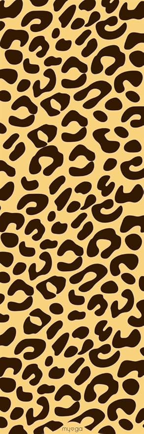 leopard yoga mat