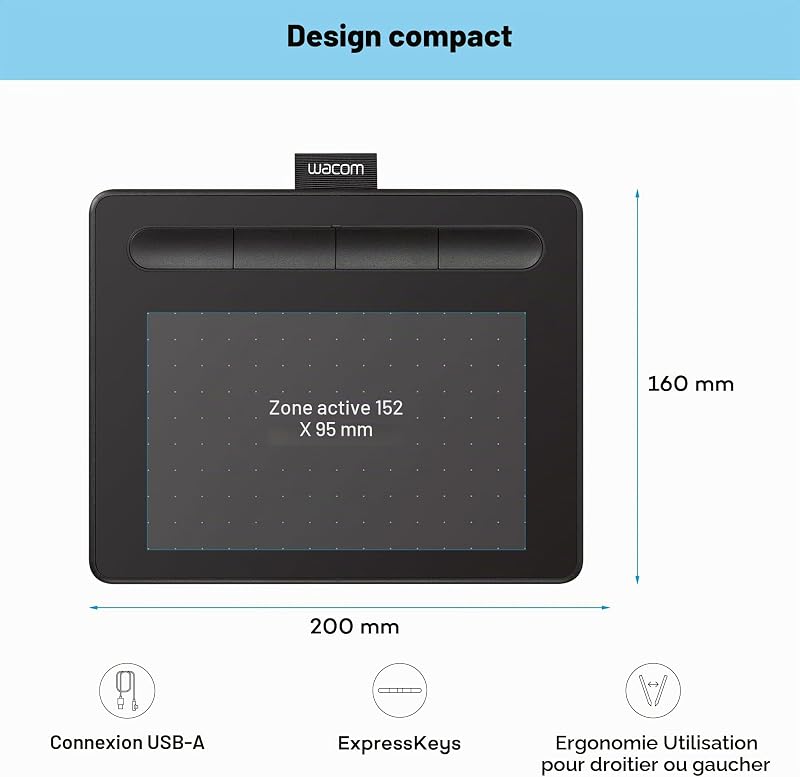 Intuos Small Noir