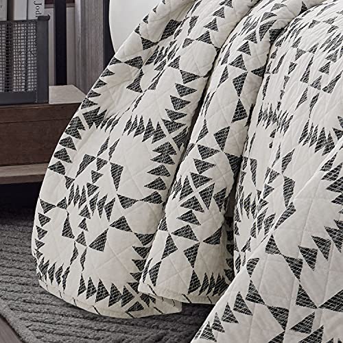 Eddie Bauer King Quilt Set, Reversible Cotton Bedding with Matching