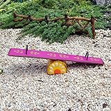 Miniature Fairy Garden Metal Seesaw