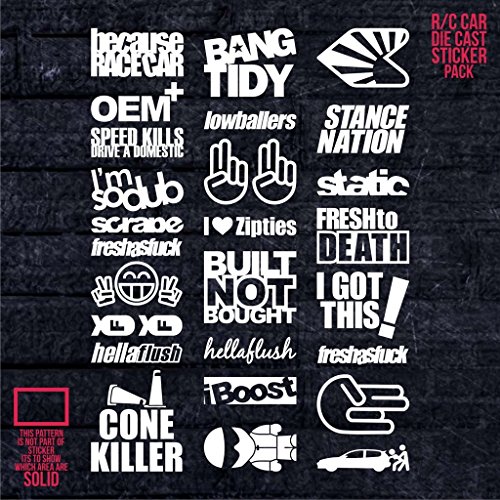 built not bought zipties crz cone killer because race car die cast sticker decal r/c remote control mini cars body kit part tuned stance drift truck aircrafts car low - Thumbnail 2