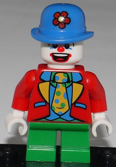 lego clown minifigure
